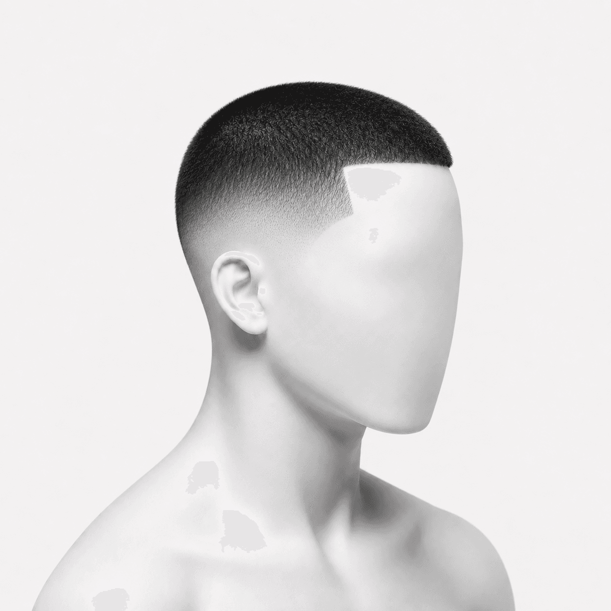 Buzz Cut Fade chez NF Barber Shop